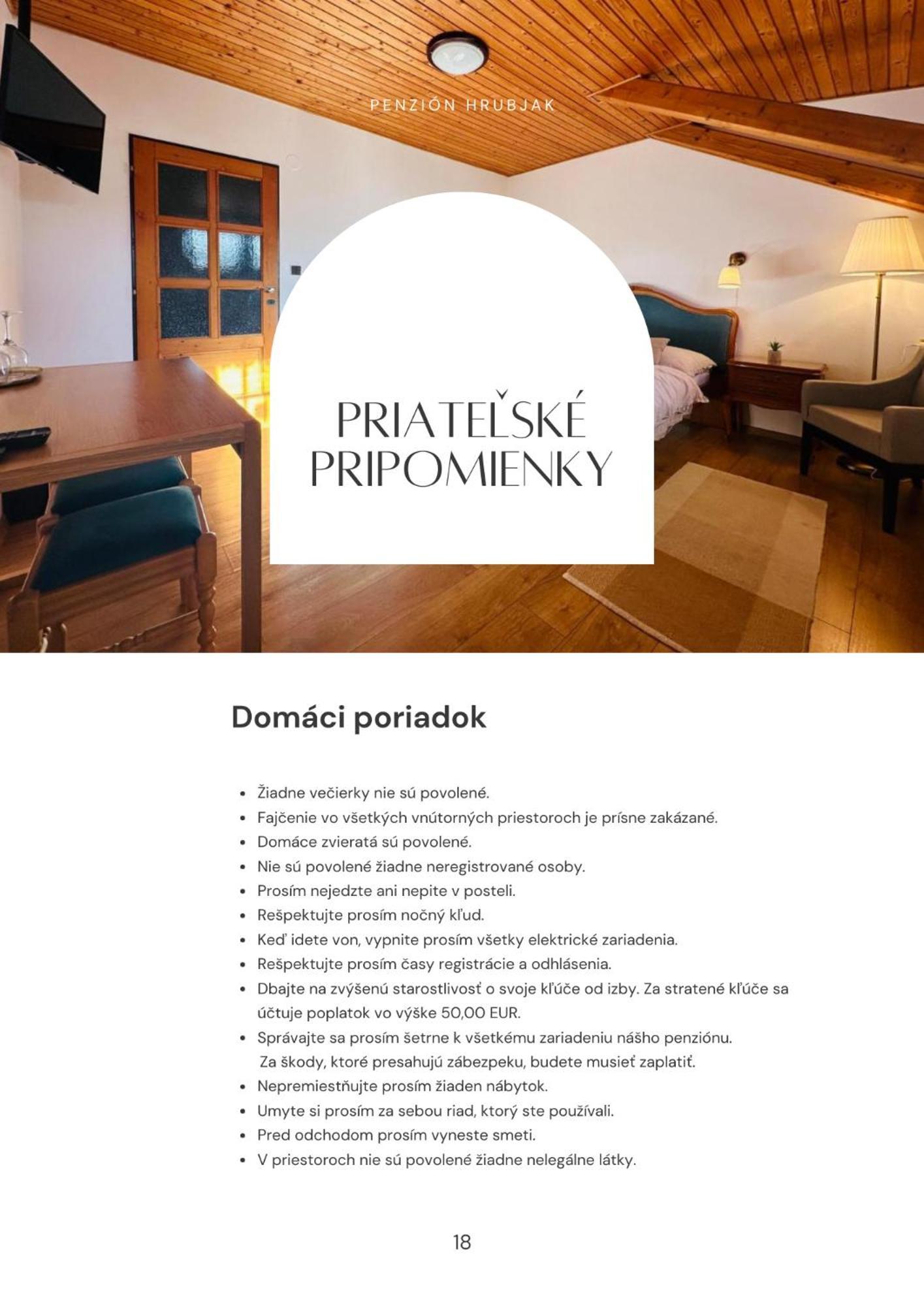 Penzion Hrubjak Oravská Polhora Exterior foto